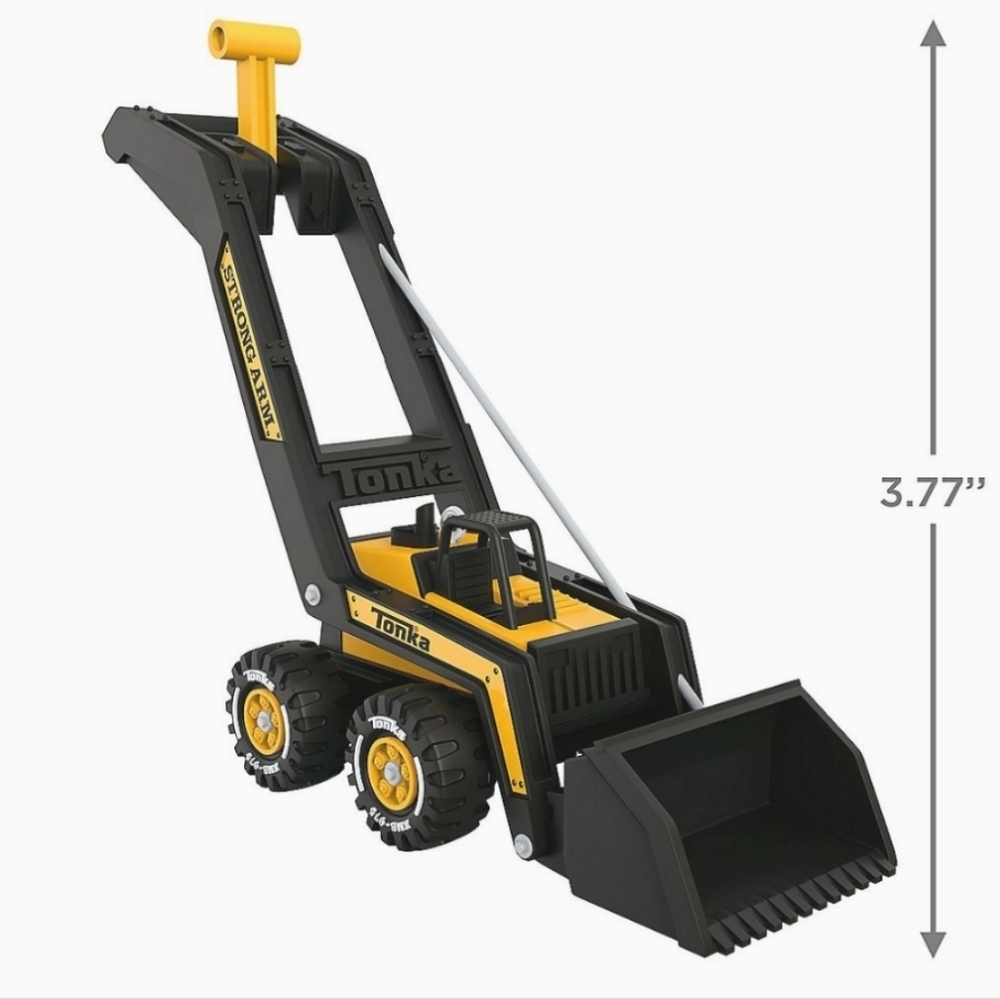 Hallmark Keepsake Ornament 2024 Tonka Strong Arm Loader Hasbro Nwt - Picture 6 of 6